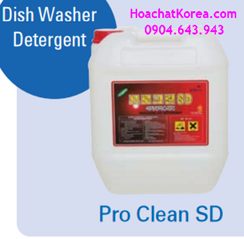 Nước rửa bát đĩa chuyên dùng cho máy rửa bát Pro Clean SD
